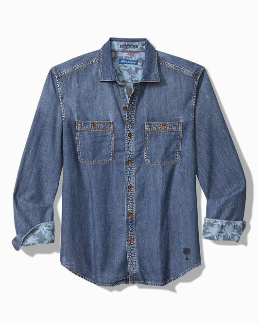 Tommy Bahama | Indio Canyon Long-Sleeve Shirt / Dark Indigo