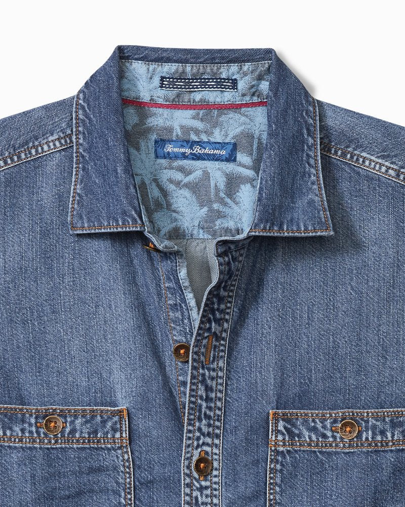 Tommy Bahama | Indio Canyon Long-Sleeve Shirt / Dark Indigo