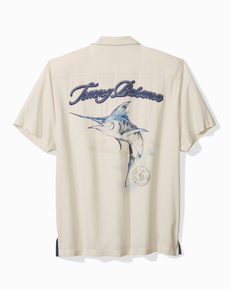 Tommy Bahama | Marlin Paradise Silk Camp Shirt / Continental