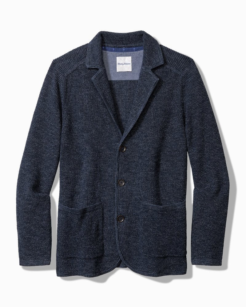 Tommy Bahama | Cityscape Sweater Blazer / Ocean Deep
