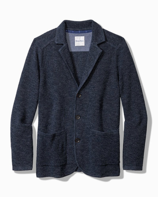 Tommy Bahama | Cityscape Sweater Blazer / Ocean Deep