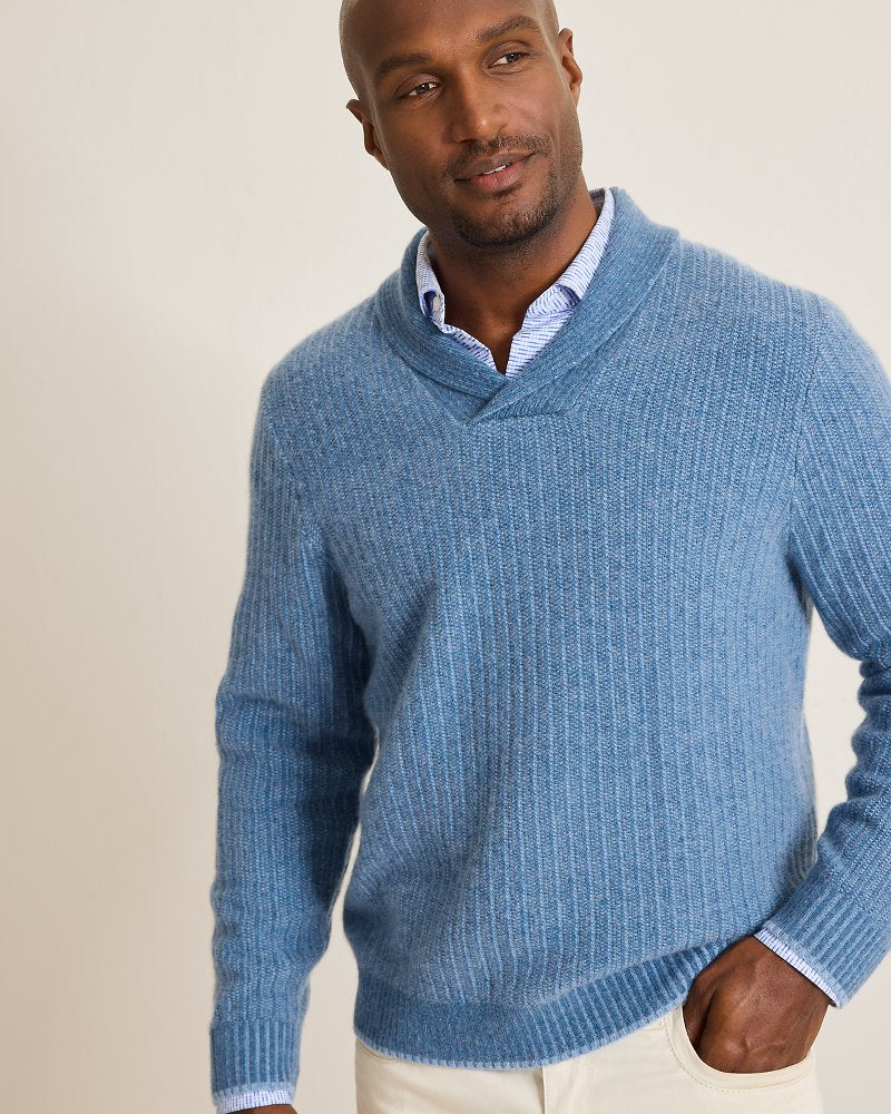 Tommy Bahama | Soundscape Cashmere Sweater / Baltic