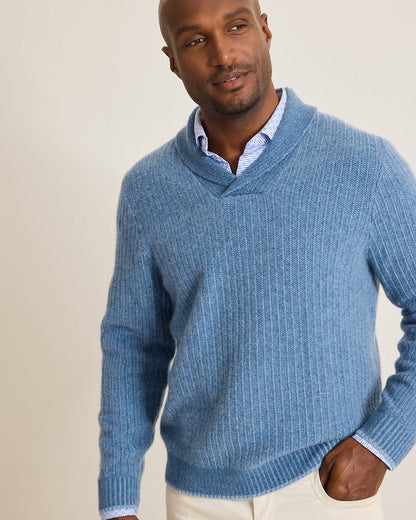 Tommy Bahama | Soundscape Cashmere Sweater / Baltic