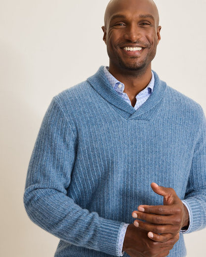 Tommy Bahama | Soundscape Cashmere Sweater / Baltic