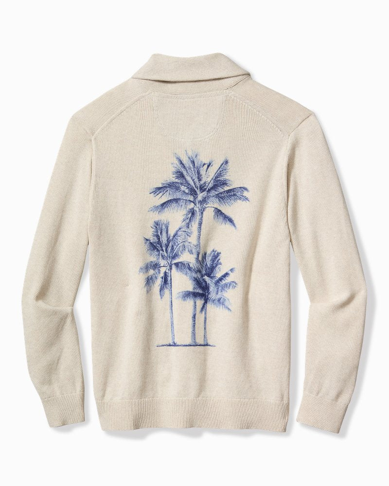 Tommy Bahama | Palm Perfection Cardigan / Bleached Sand