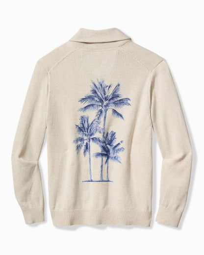 Tommy Bahama | Palm Perfection Cardigan / Bleached Sand