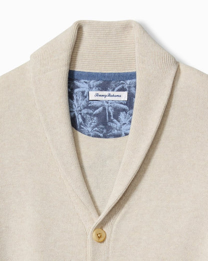 Tommy Bahama | Palm Perfection Cardigan / Bleached Sand
