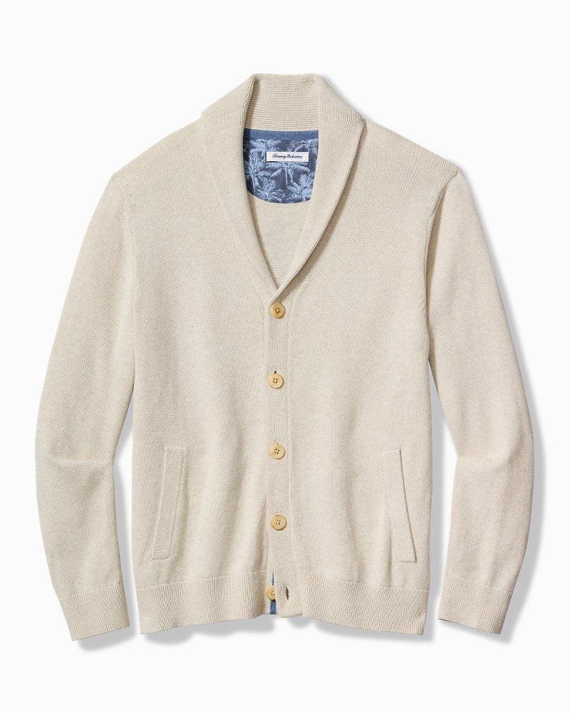 Tommy Bahama | Palm Perfection Cardigan / Bleached Sand