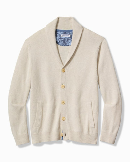 Tommy Bahama | Palm Perfection Cardigan / Bleached Sand