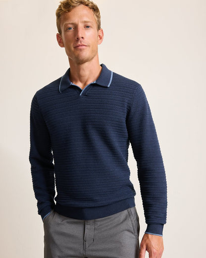 Tommy Bahama | Coolside Harbor IslandZone® Sweater Polo / Navy