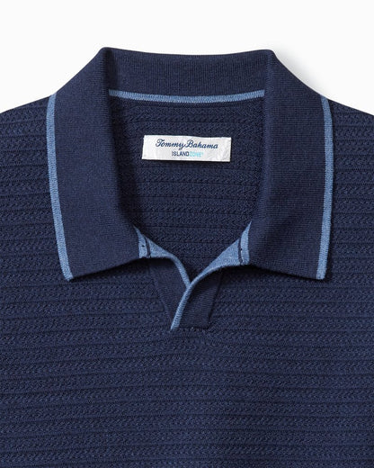 Tommy Bahama | Coolside Harbor IslandZone® Sweater Polo / Navy