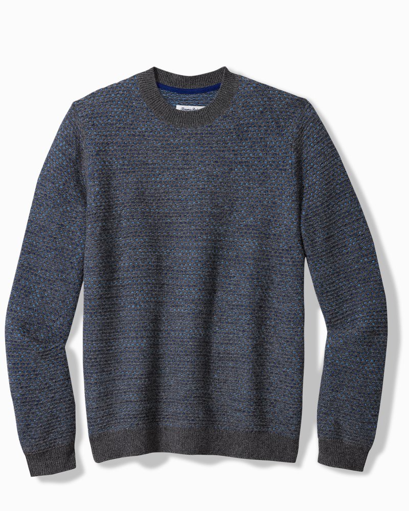 Tommy Bahama | Walden Winter Crew Sweater / Galaxy Blue