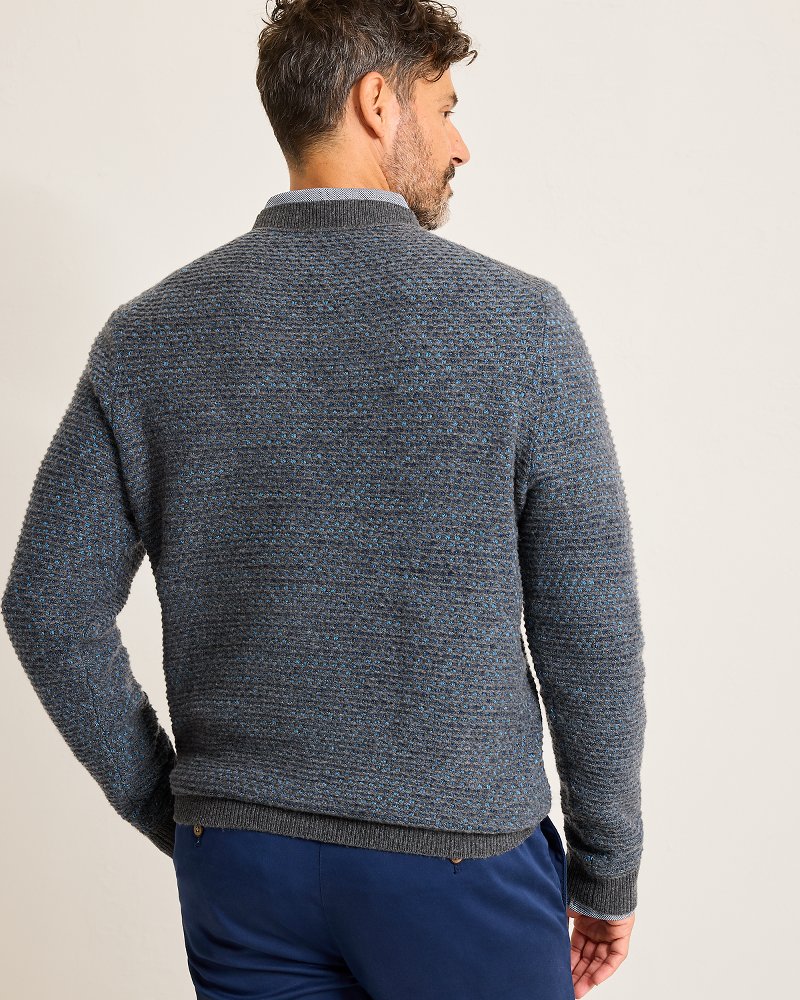 Tommy Bahama | Walden Winter Crew Sweater / Galaxy Blue