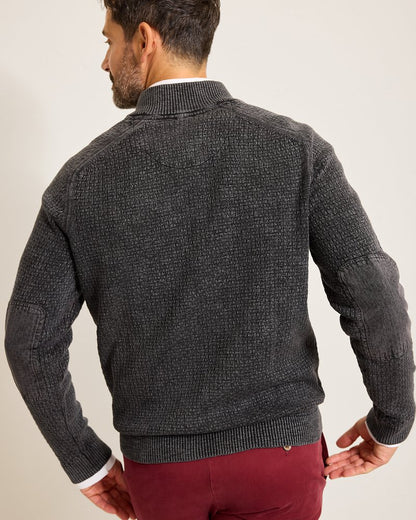 Tommy Bahama | Sunbreak Half-Zip Sweater / Black