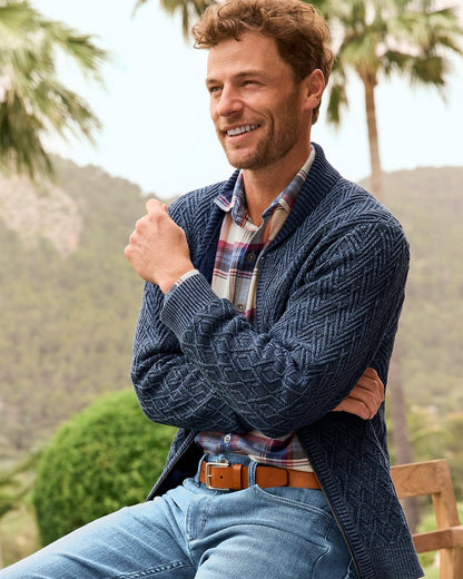 Tommy Bahama | Sunbreak Full-Zip Sweater / Coastline