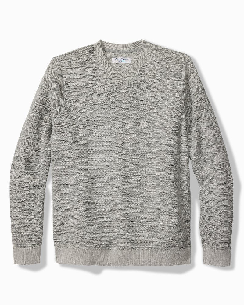 Tommy Bahama | Coolside Course IslandZone® Sweater / Grey Heather