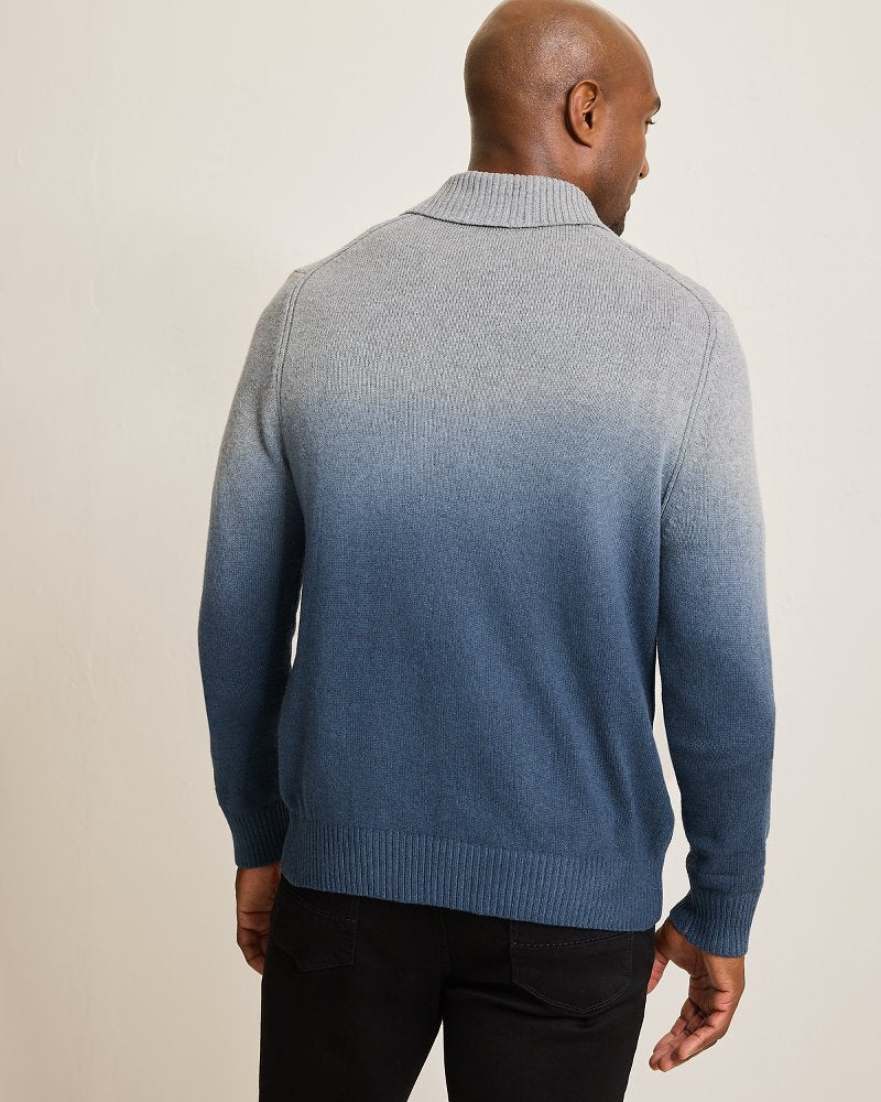 Tommy Bahama | Ombré Dip-Dye Sweater Polo / Dress Blues