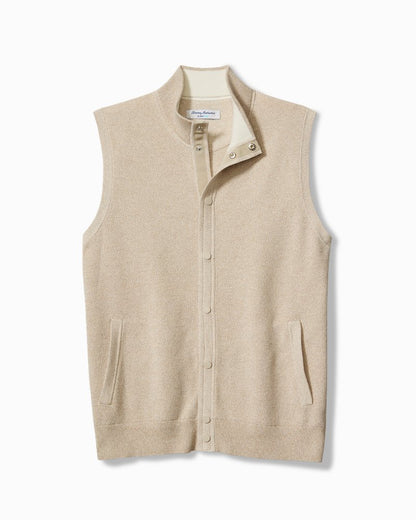 Tommy Bahama | Coolside Course IslandZone® Sweater Vest / Rustic Linen