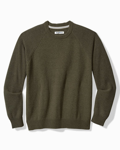 Tommy Bahama | Shoreline Surfcomber Crew Sweater / Forest Night