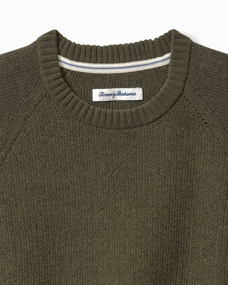 Tommy Bahama | Shoreline Surfcomber Crew Sweater / Forest Night