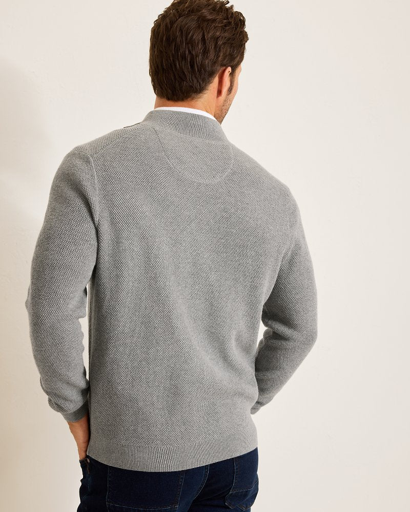 Tommy Bahama | Marlin Luxe Half-Zip Sweater / Carbon Grey Heather