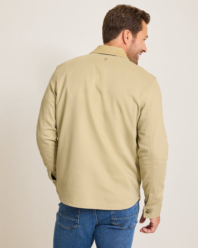 Tommy Bahama | Harbor Point Shirt Jacket / Stone Khaki