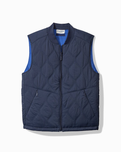 Tommy Bahama | Fresno Flip Reversible Vest / Ocean Deep