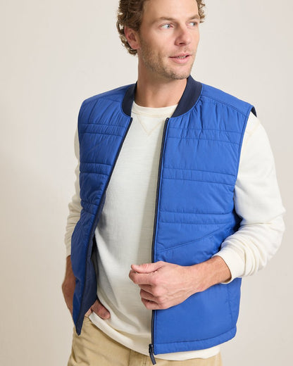 Tommy Bahama | Fresno Flip Reversible Vest / Ocean Deep