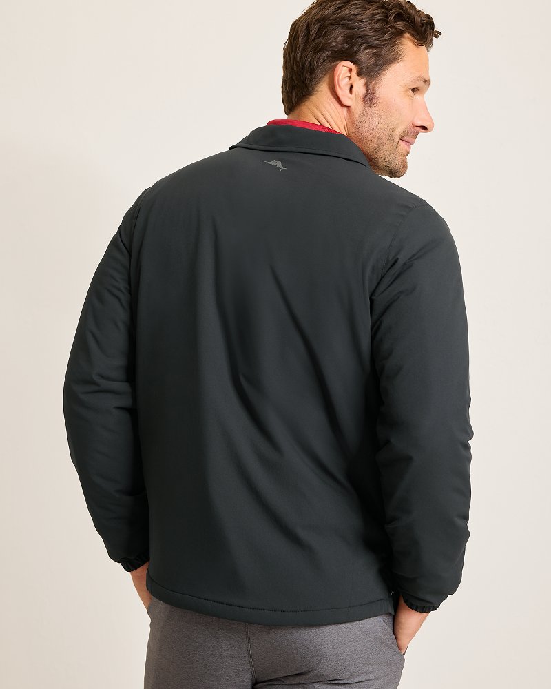 Tommy Bahama | Ocean Driver Performance Popover Jacket / Jet Black