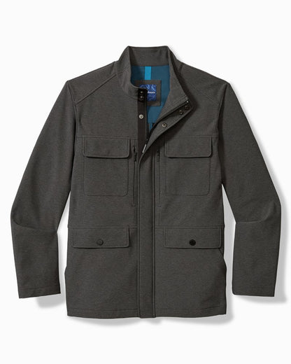 Tommy Bahama | Stanley Park Softshell Field Jacket / Coal