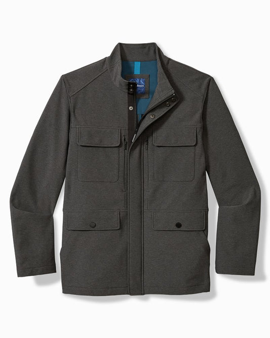 Tommy Bahama | Stanley Park Softshell Field Jacket / Coal