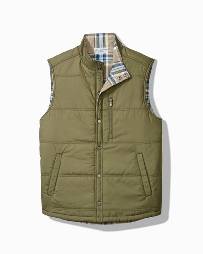 Tommy Bahama | Oak Harbor Reversible Vest / Tea Leaf