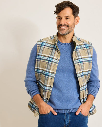 Tommy Bahama | Oak Harbor Reversible Vest / Tea Leaf