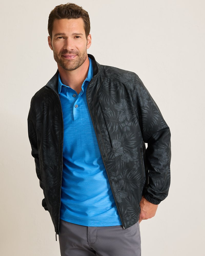 Tommy Bahama | On Par Hibiscus Drive Jacket / Black