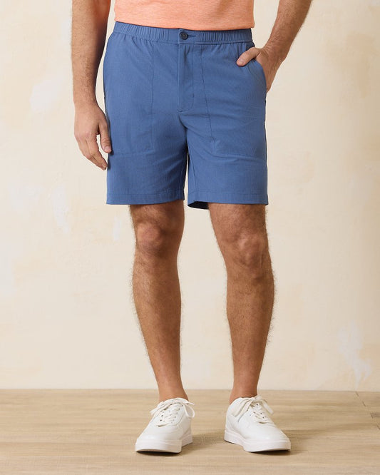 Tommy Bahama | Chip Shot E-Waist IslandZone® 8-Inch Shorts / Dockside Blue