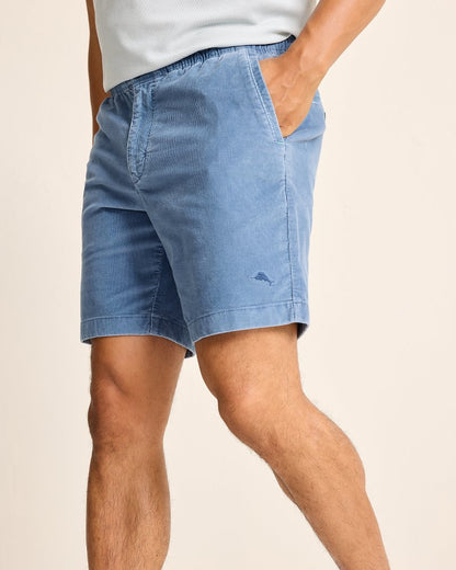 Tommy Bahama | Sea Coast Corduroy E-Waist 8-Inch Shorts / Dockside Blue