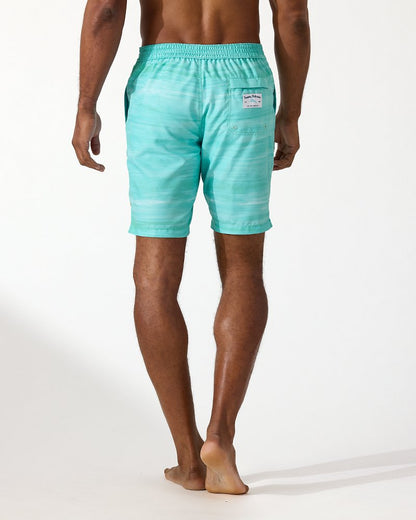 Tommy Bahama | Disney Baja Surf the Wave 9-Inch Board Shorts / Blue Freeze