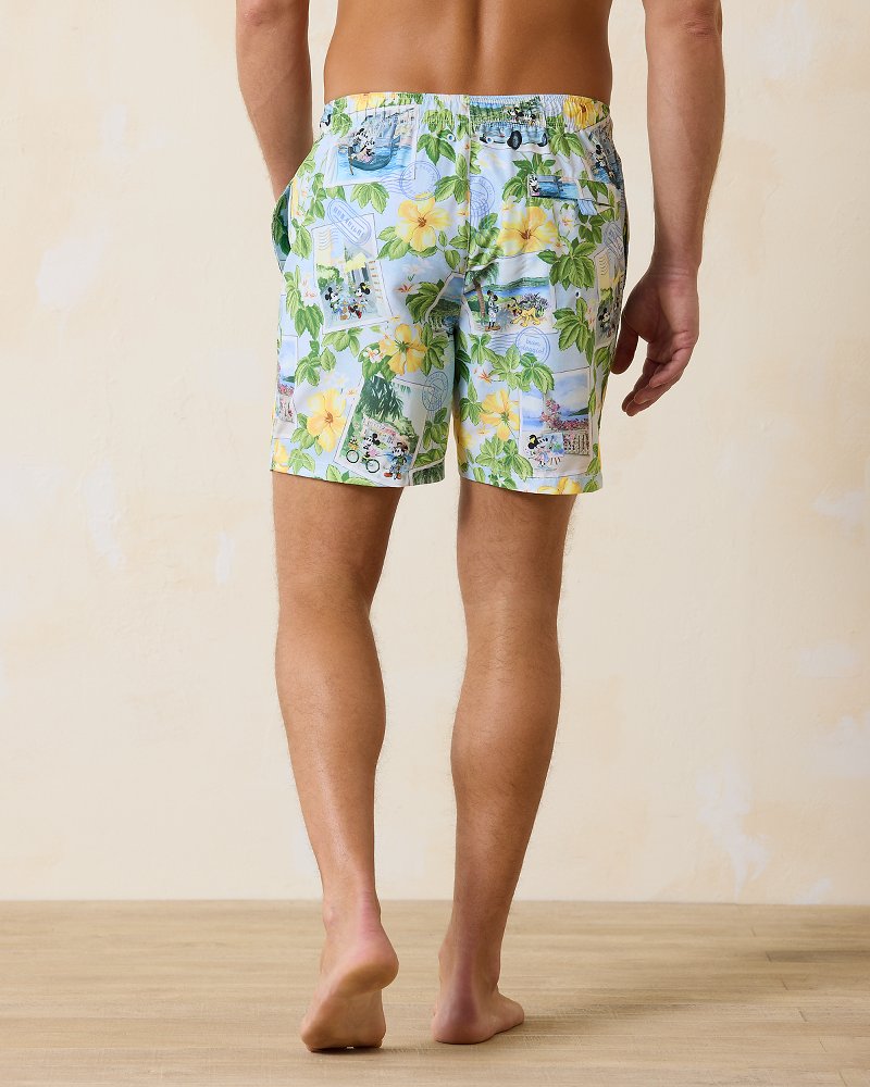 Tommy Bahama | Disney Naples Postcard to Paradise 6-Inch Swim Trunks / Continental