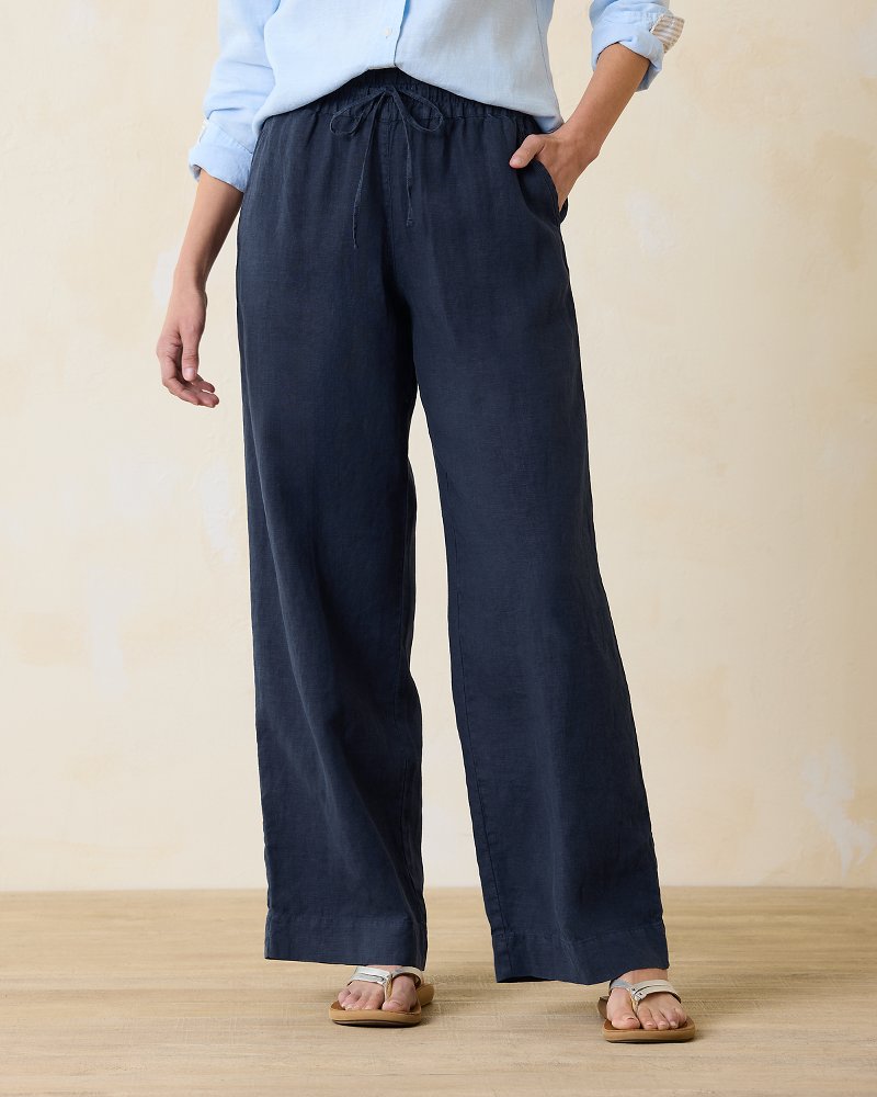 Tommy Bahama | Two Palms High-Rise Linen Easy Pants / Coastline