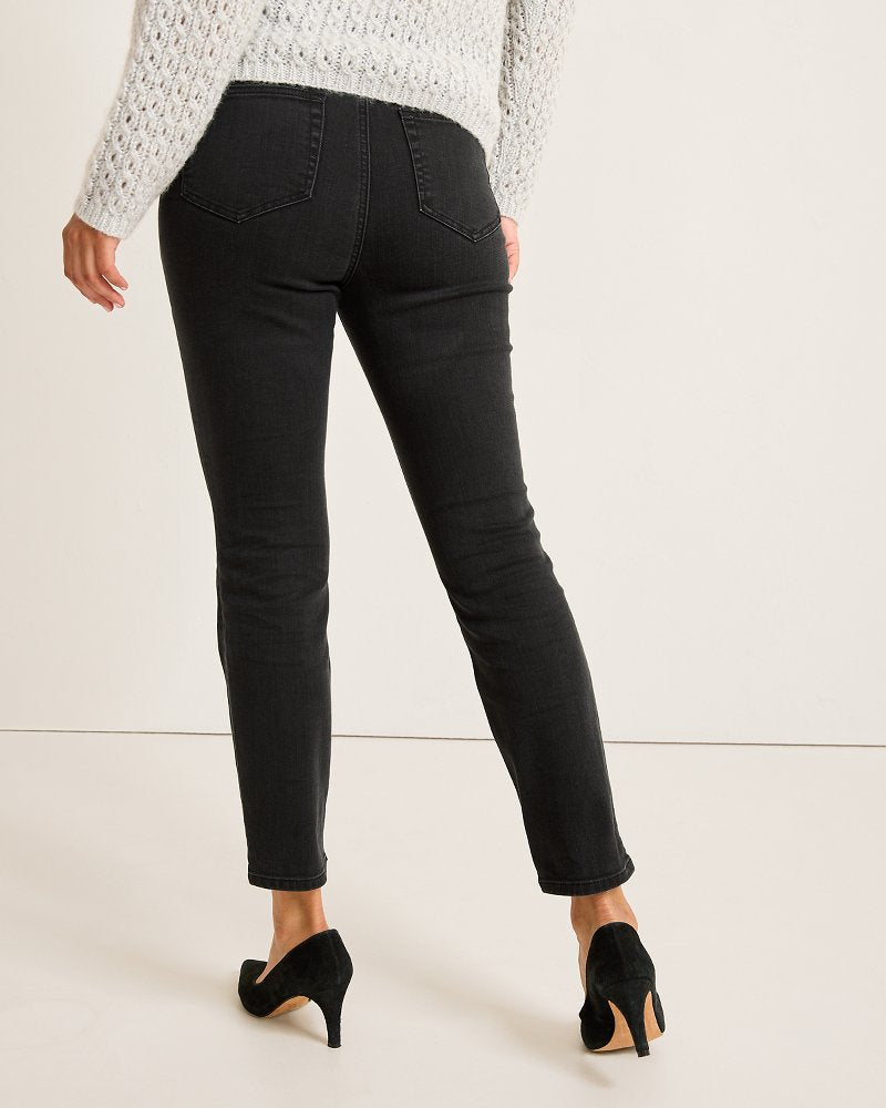 Tommy Bahama | Boracay® Beach Sparkle High-Rise Skinny Ankle Jeans / Coastal Black Wash