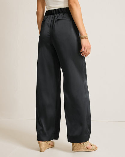 Tommy Bahama | Midnight Sea Satin Easy Pants / Black