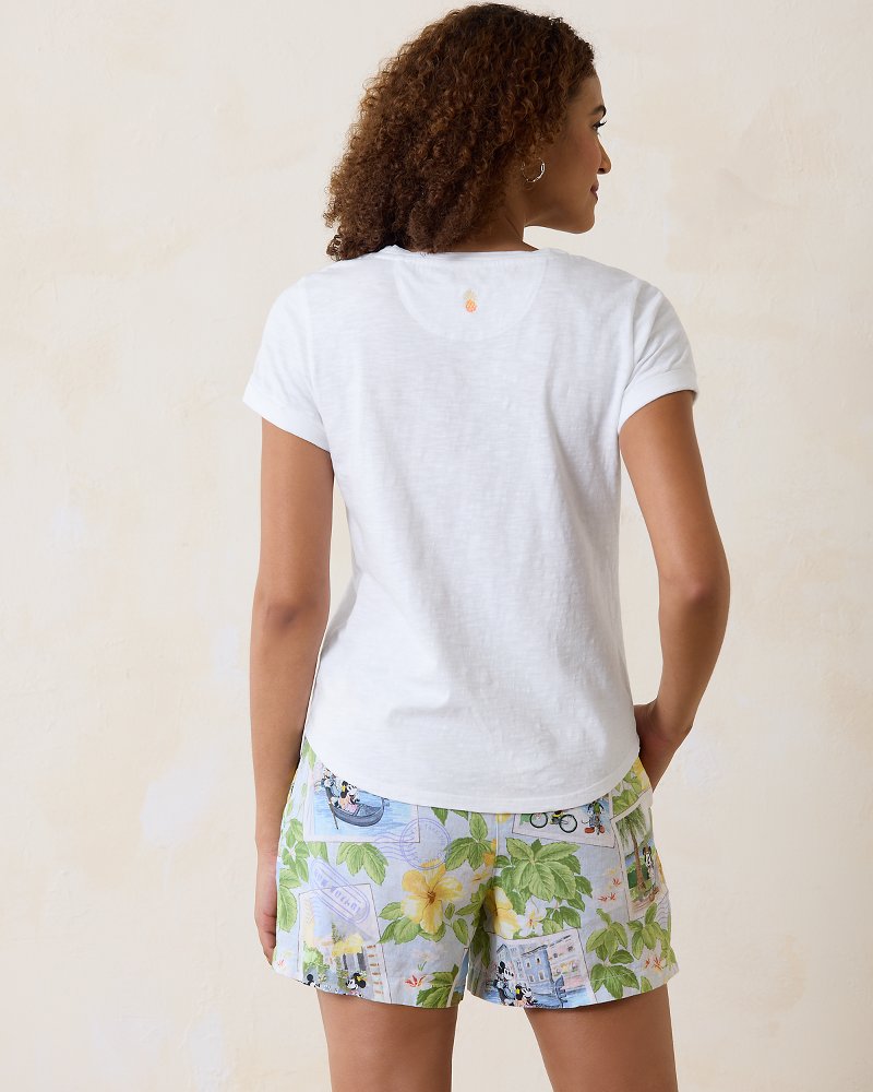 Tommy Bahama | Disney Take the Scenic Route Lux T-Shirt / White