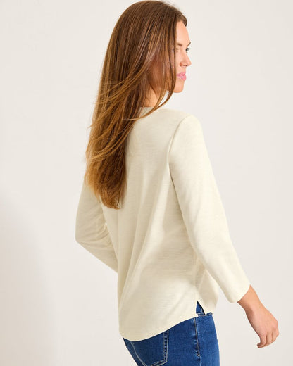 Tommy Bahama | Ashby Isles Flora Amora 3/4-Sleeve T-Shirt / Coconut