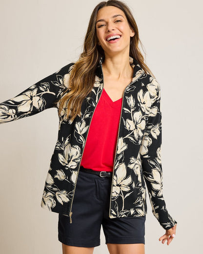 Tommy Bahama | Aruba Noche Mar Full-Zip Sweatshirt / Black