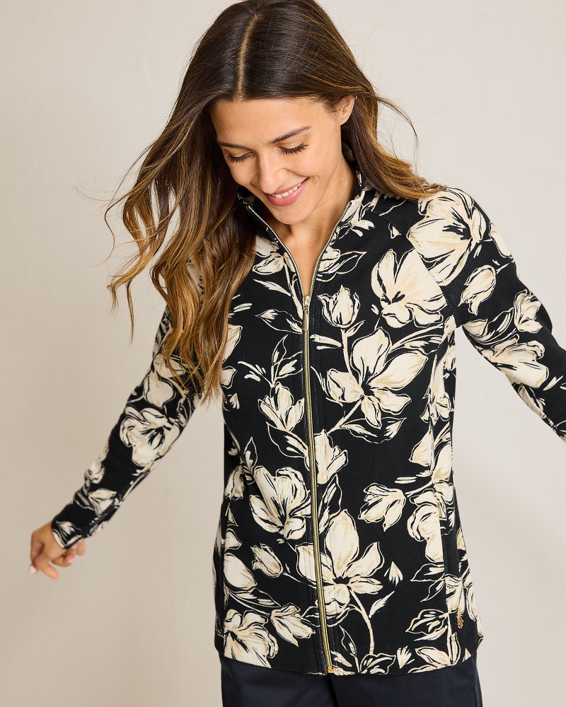 Tommy Bahama | Aruba Noche Mar Full-Zip Sweatshirt / Black