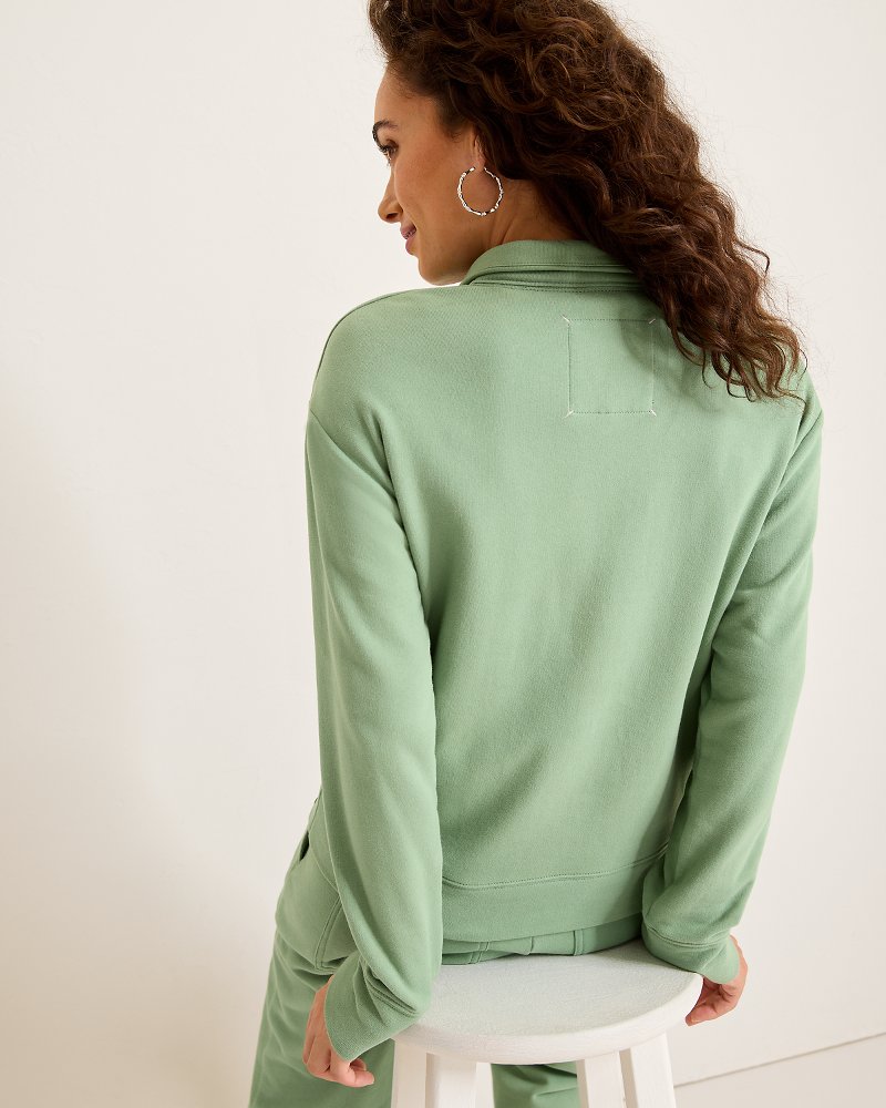 Tommy Bahama | Marina Del Mar Half-Zip Sweatshirt / Tropical Fern