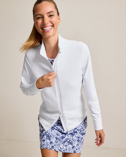 Tommy Bahama | Aubrey Quilted Hybrid Jacket / White