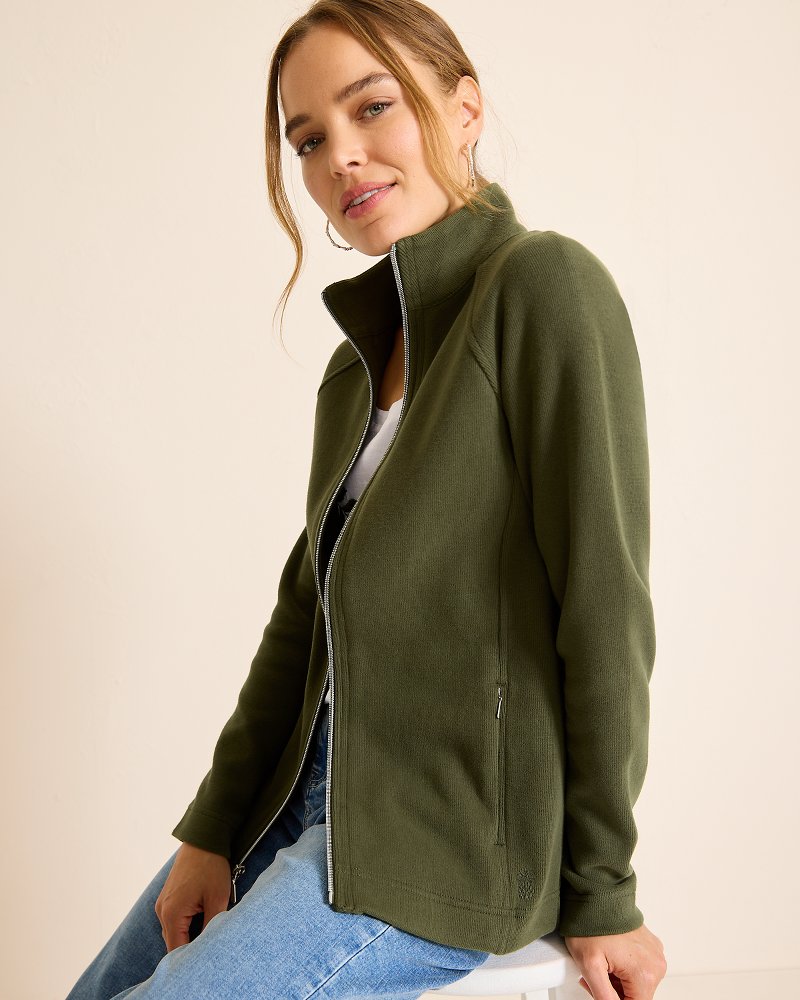 Tommy Bahama | Aruba Full-Zip Sweatshirt / Banana Leaves