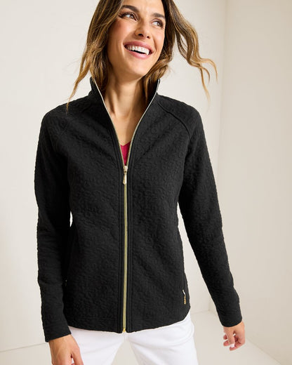 Tommy Bahama | Aruba Purr-fection Full-Zip Sweatshirt / Black
