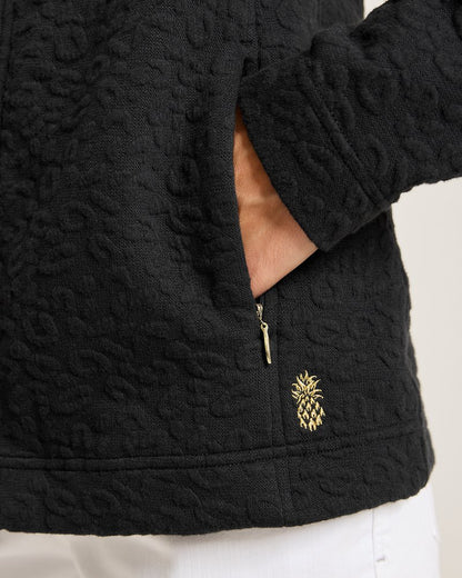 Tommy Bahama | Aruba Purr-fection Full-Zip Sweatshirt / Black